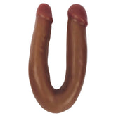 Double Dipper Slim Dildo - Dark